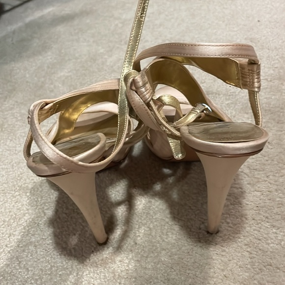 2016 FASHION CORE Nine West ballet pink high heels. Size 6.  Only worn once! - Picture 3 of 6